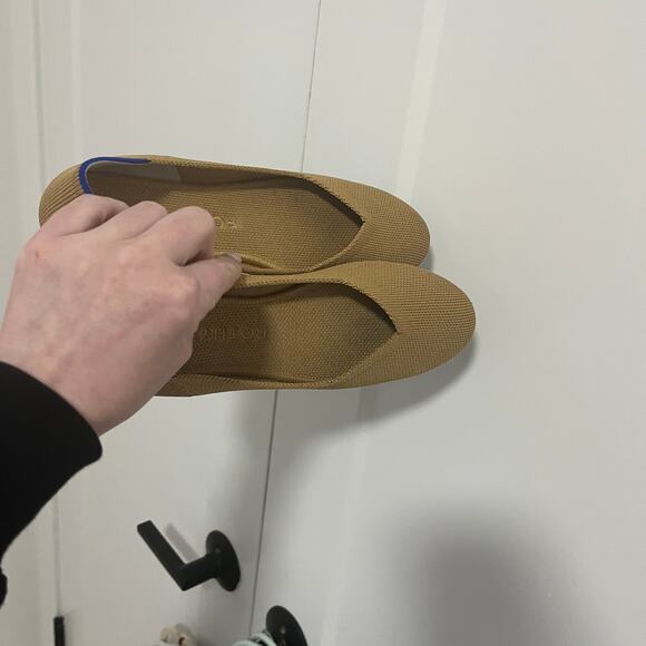 Rothy's Dark Mustard Yellow The Flats Size 5 - Picture 3 of 7